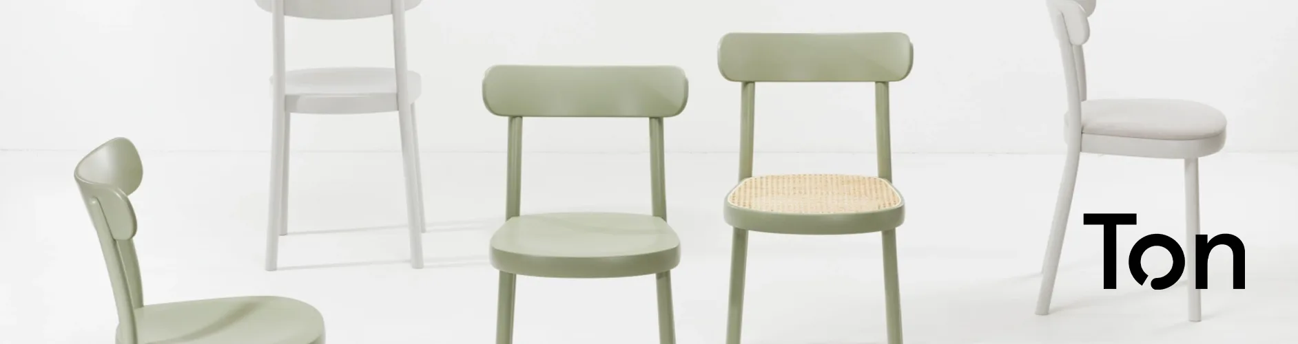 TON stool, 3D render